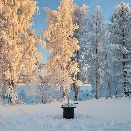 キャンプ場 On The Banks Of The Ounasjoki River