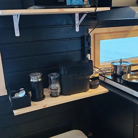 キャンプ場 On The Banks Of The Ounasjoki River ロヴァニエミ