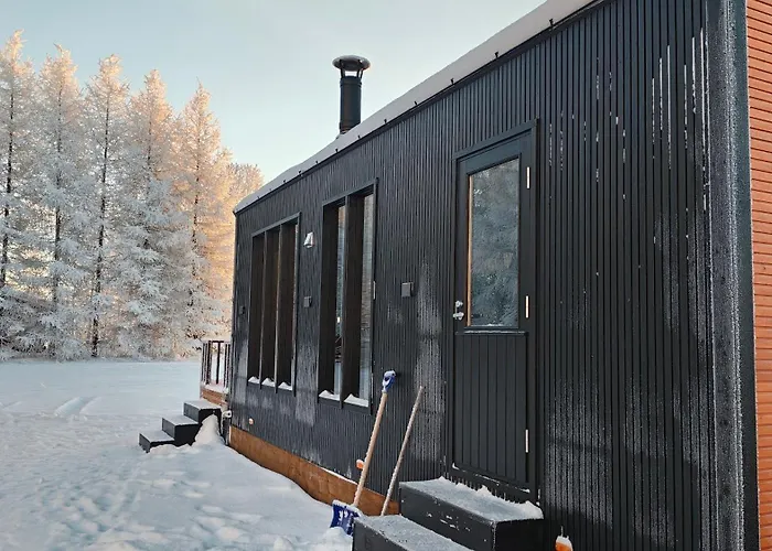 On The Banks Of The Ounasjoki River Camping Rovaniemi