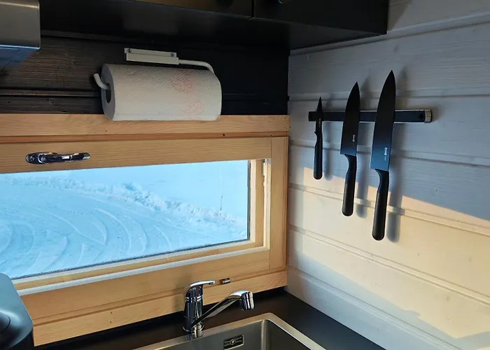 On The Banks Of The Ounasjoki River Camping Rovaniemi