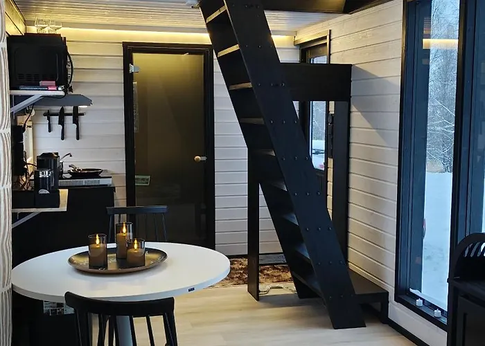 Camping On The Banks Of The Ounasjoki River *